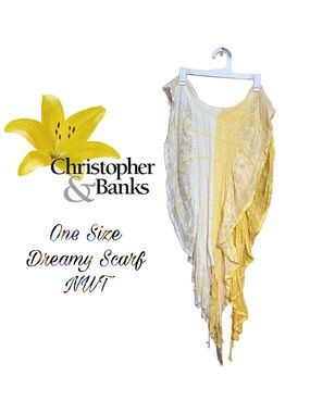 ✨ Sunshine Yellow Fringed Scarf Wrap | Beach to Office Chic ✨